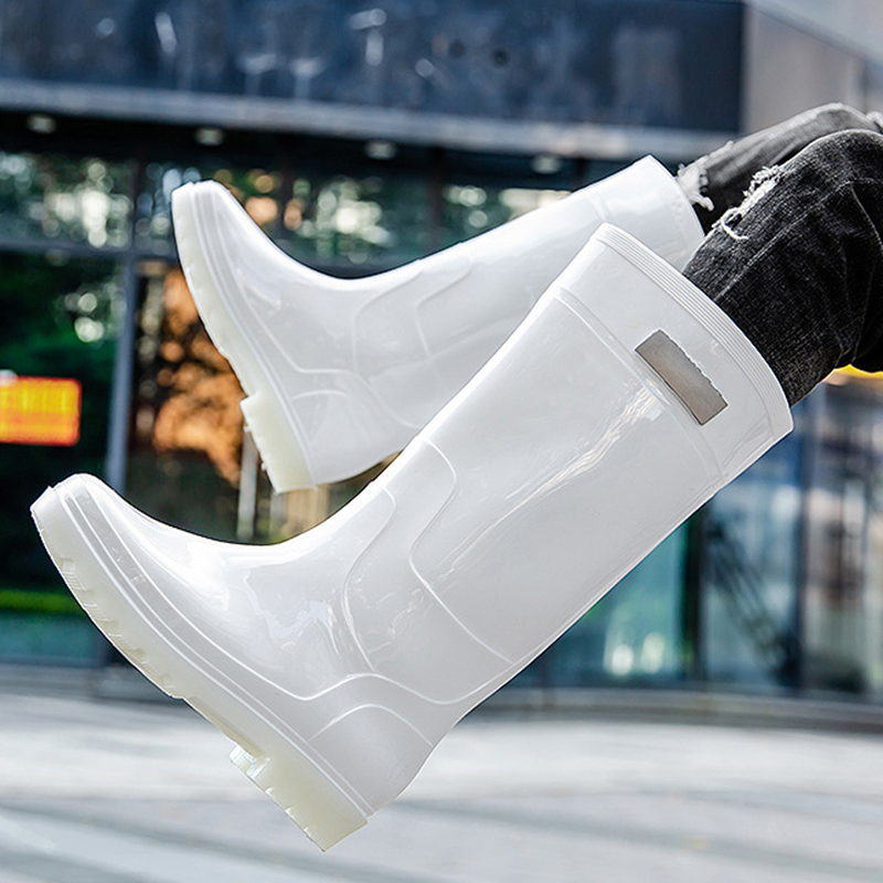 New Men Rain Boots High Rain B - Car Shampoo Ph recension och pris