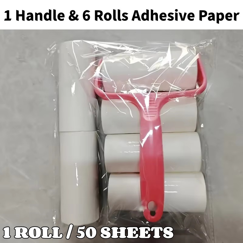 1/6pc Sticky Lint Roller Velve - Car Cleaning Brush recension och pris
