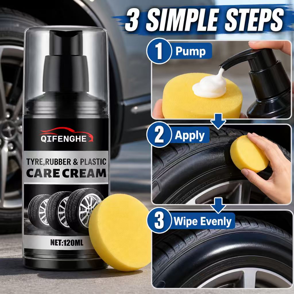 Tyre Rubber Plastic Care Cream - Trim Restorer Plastic recension och pris