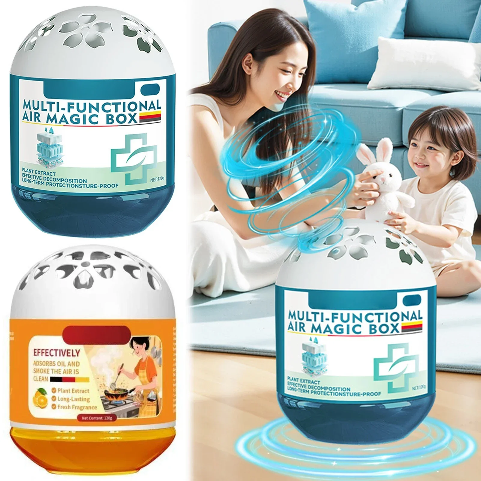 Air Magic Box Purifier - Multi - Odor Eliminator Car recension och pris