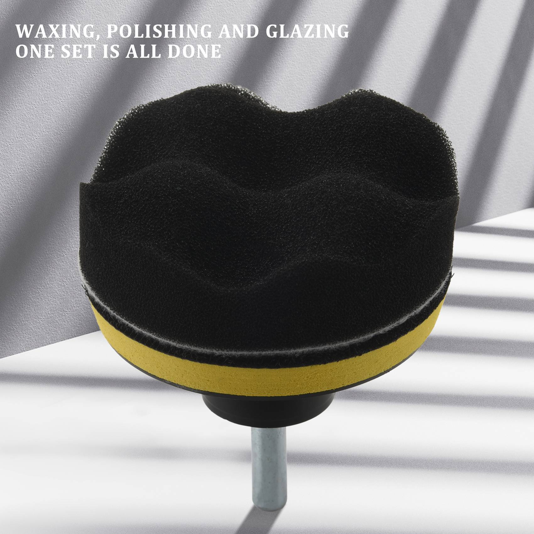 BAAG-11Pcs 3 Inch Waves Buffer - Polish Pad Set Buffer recension och pris